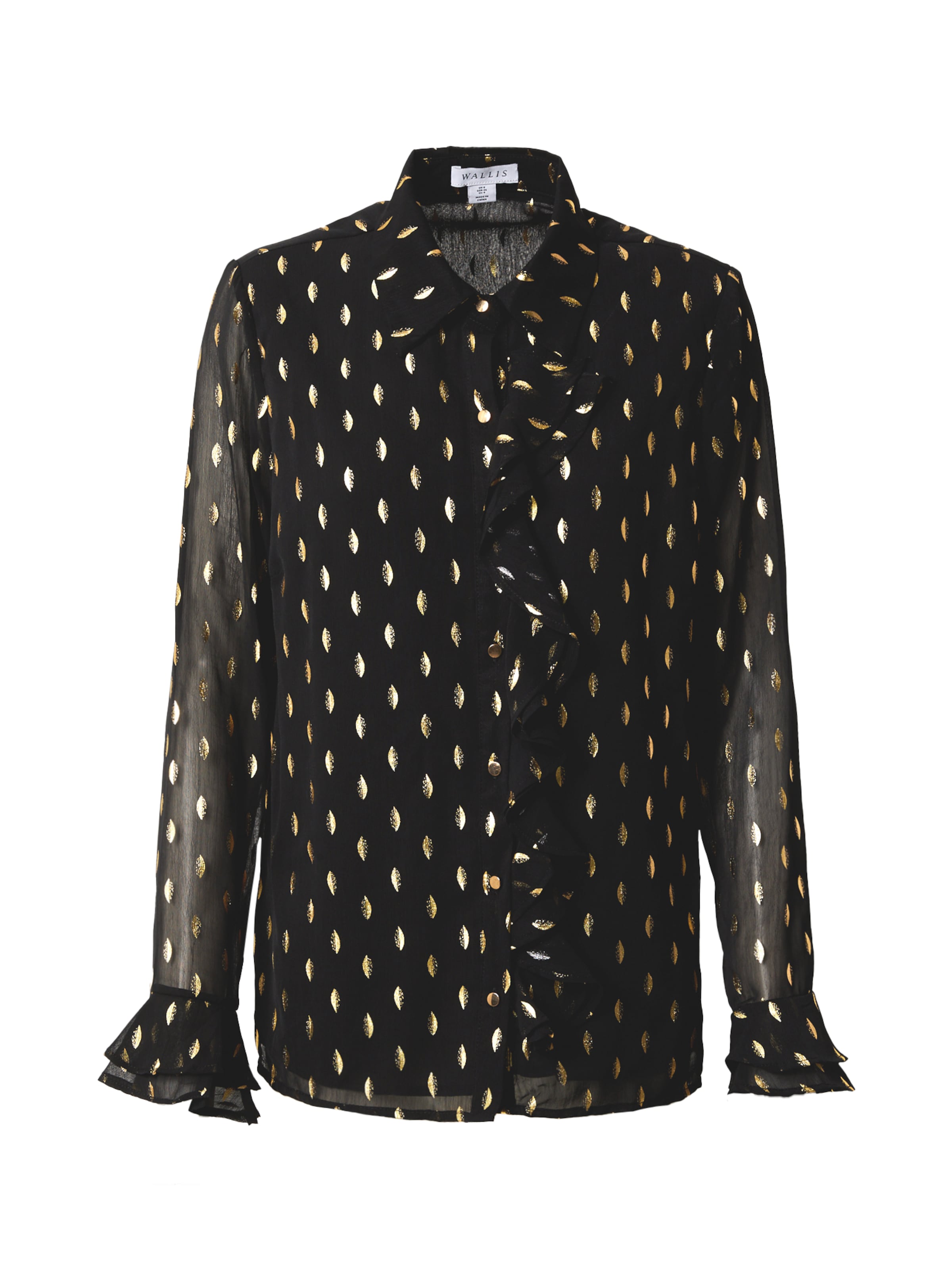 Wallis Блузка в Черный: спереди