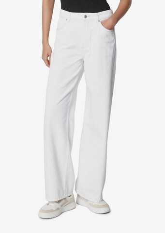 Wide Leg Jean 'TOMMA' Marc O'Polo DENIM en blanc : devant