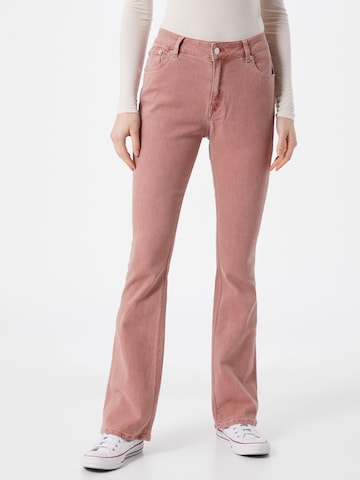 MUD Jeans Bootcut Jeans 'Hazen' i rosa: forside