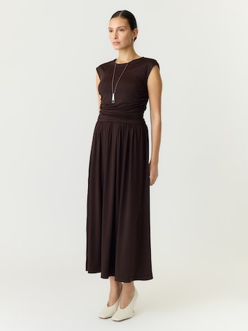 YAS Dress 'YASWINJA' in Brown