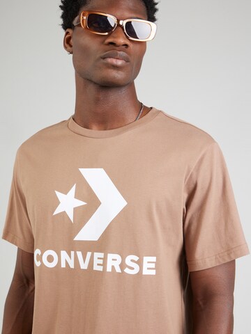 T-Shirt CONVERSE en marron