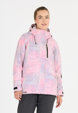 SLOPE Sportjacke 'Kenai' in Pink: Vorderseite
