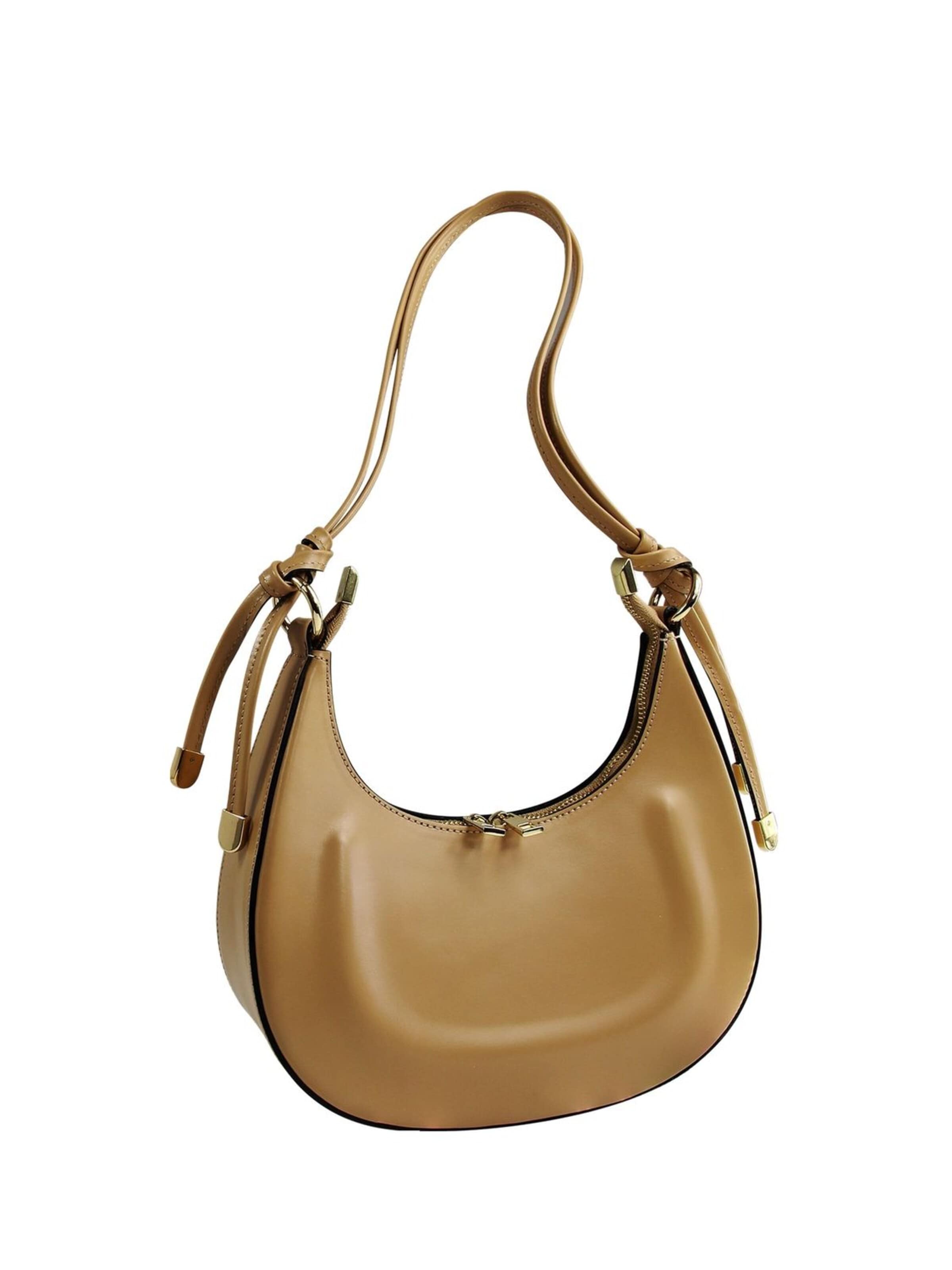 Sac à bandoulière Toscanto en marron : devant