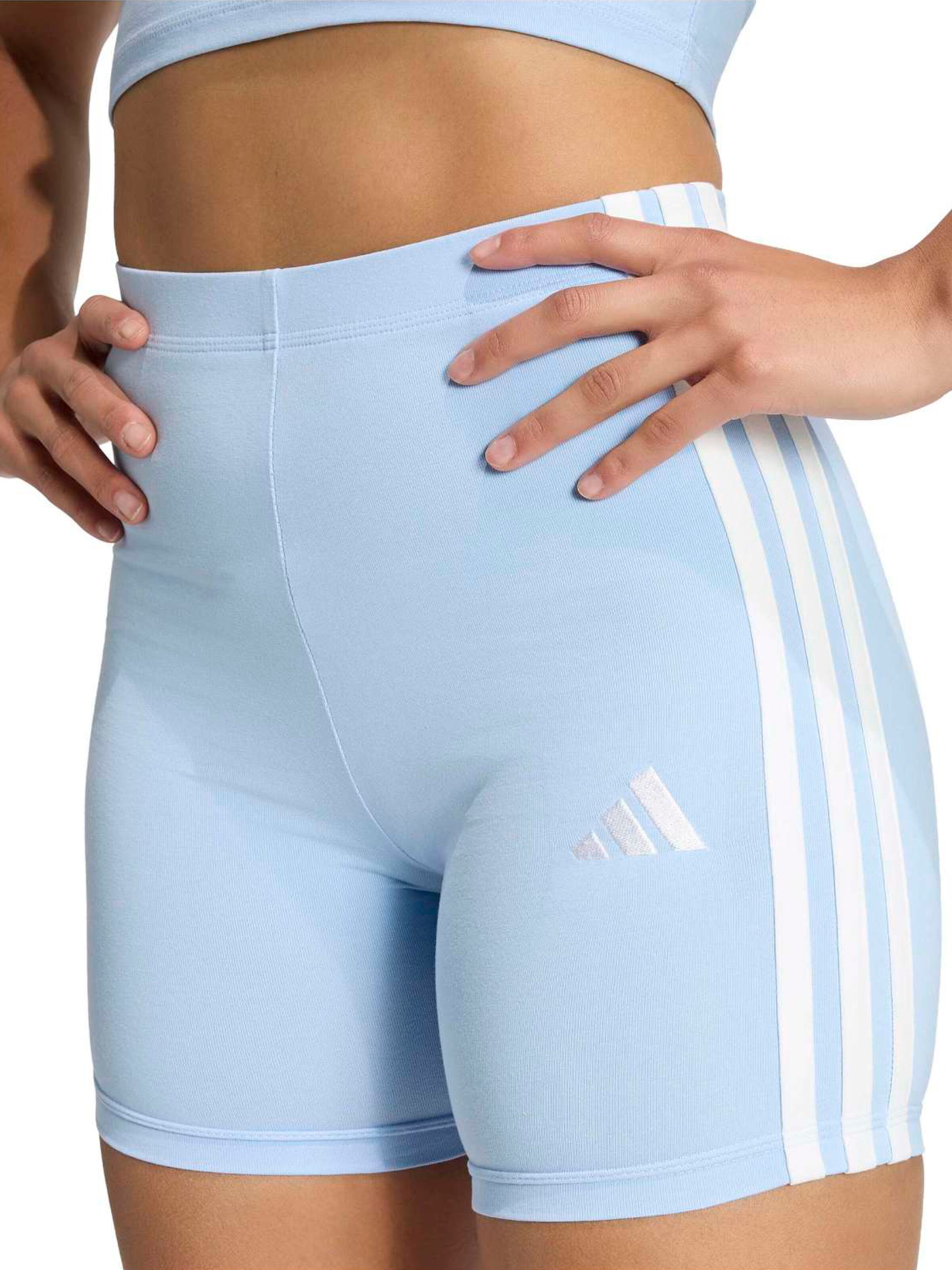 ADIDAS SPORTSWEAR Skinny Sports trousers 'Essentials' in Blue
