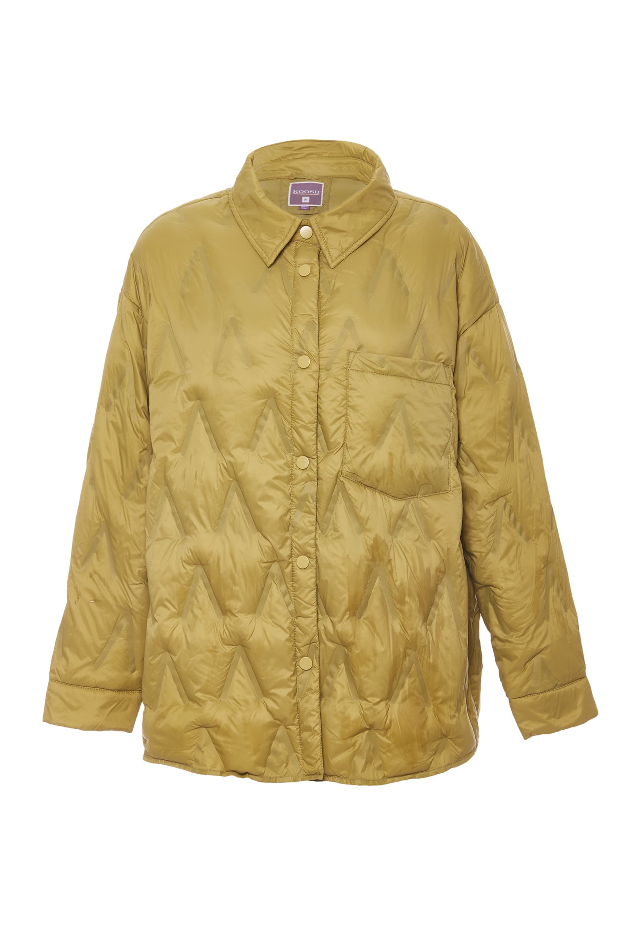 MYMO Преходно яке в жълто: отпред