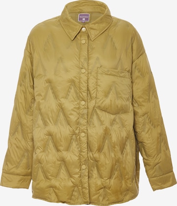 MYMO Between-season jacket in Yellow: front