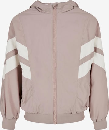 Urban Classics Between-Season Jacket in Pink: front