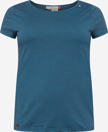 Ragwear Plus Tričko 'MINTT' – modrá: přední strana