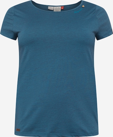 Ragwear Plus - Camiseta 'MINTT' en azul: frente