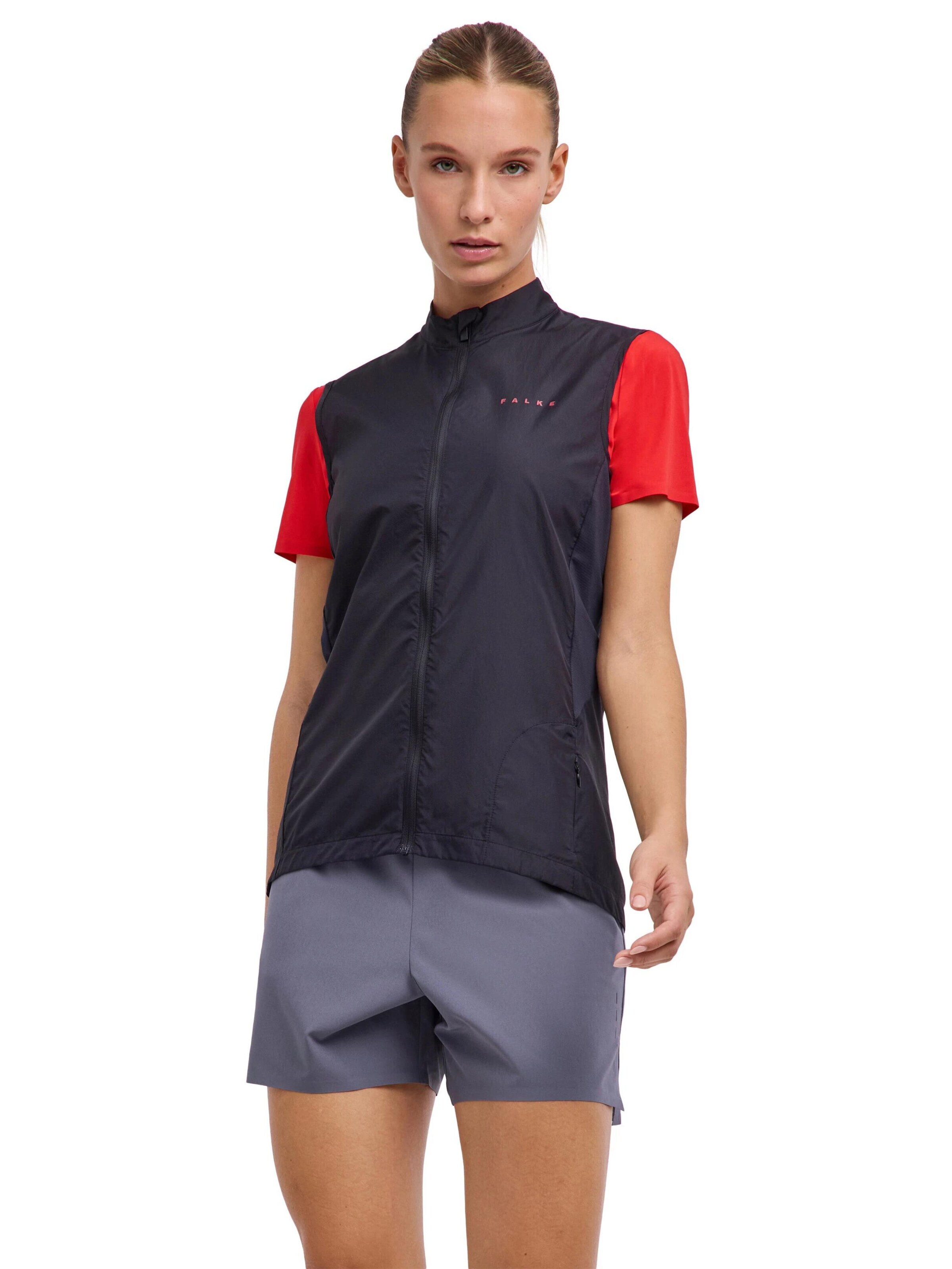 FALKE Sportweste‌‌‌‌‌‌ in Schwarz: Vorderseite