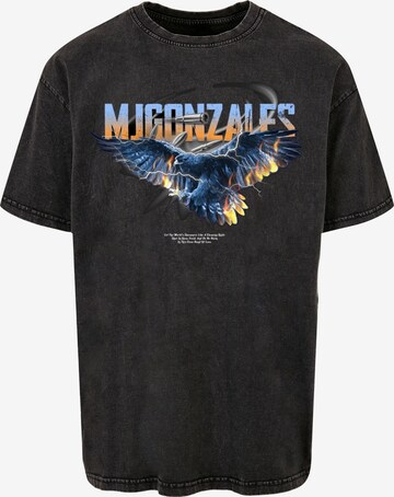 T-Shirt 'Eagle V.2' MJ Gonzales en noir : devant
