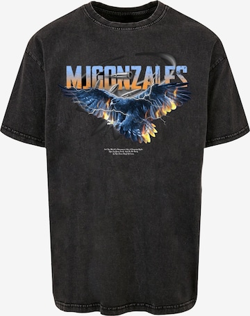 MJ Gonzales Shirt 'Eagle V.2' in Zwart: voorkant