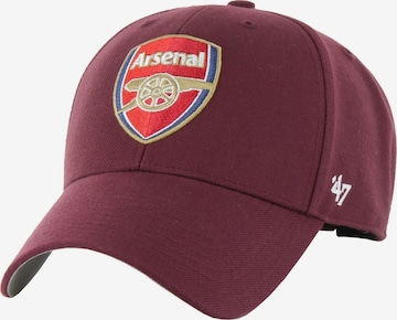 Casquette '47 Brand Arsenal FC MVP' 47 en rouge : devant
