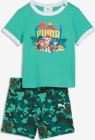 PUMA Set in Grün: Vorderseite
