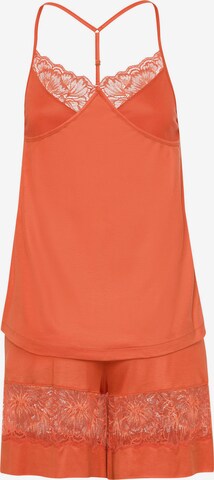 Hanro Pyjama 'Juna NW' in Orange