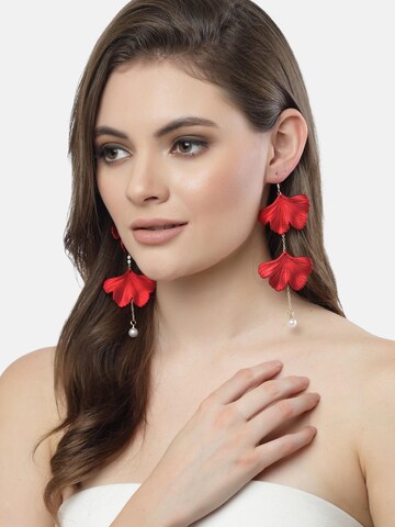 AVANT-GARDE PARIS Earrings 'Petrama' in Red