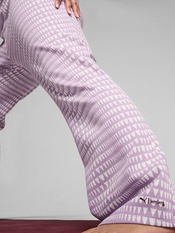 PUMA Normalny krój Spodnie sportowe 'LEMLEM' w kolorze fioletowy