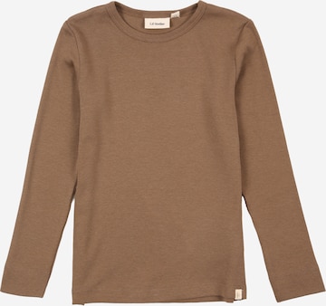 Lil'Atelier Shirt 'NMNGAYO' in Braun: Vorderseite