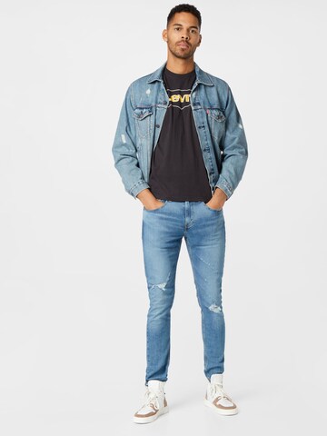 LEVI'S ® Zwężany krój Jeansy '512™ Slim Taper Lo Ball' w kolorze niebieski