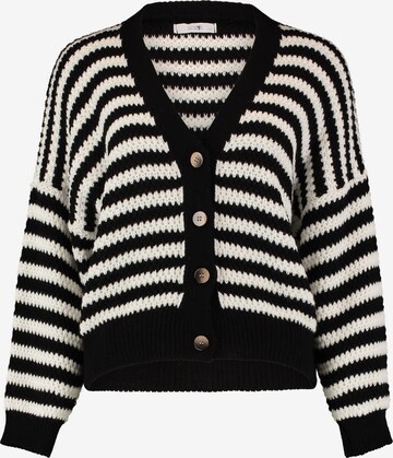 Hailys Knit Cardigan 'Insa' in Black: front