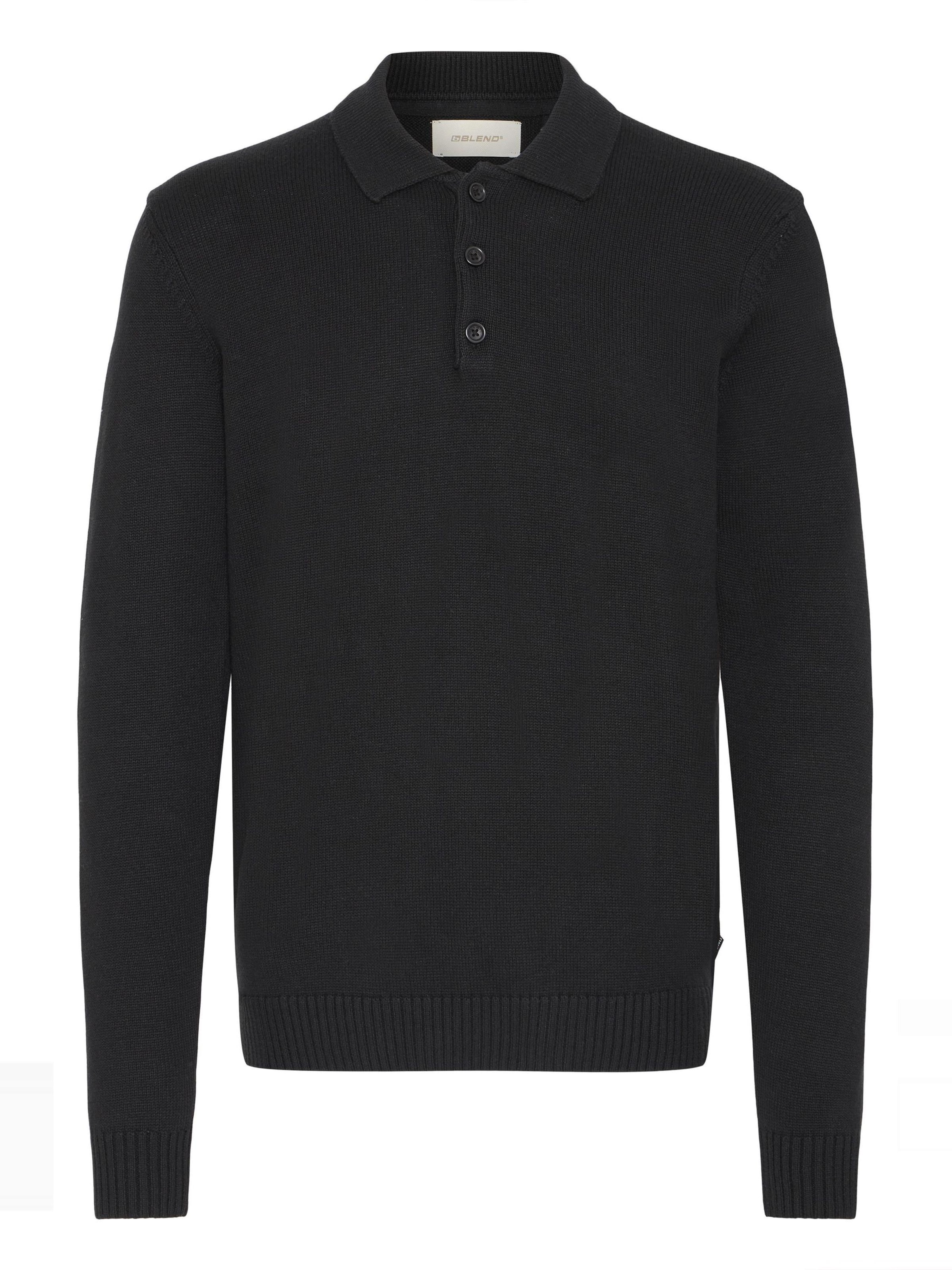 BLEND - Pullover ' BHDENO ' em preto: frente
