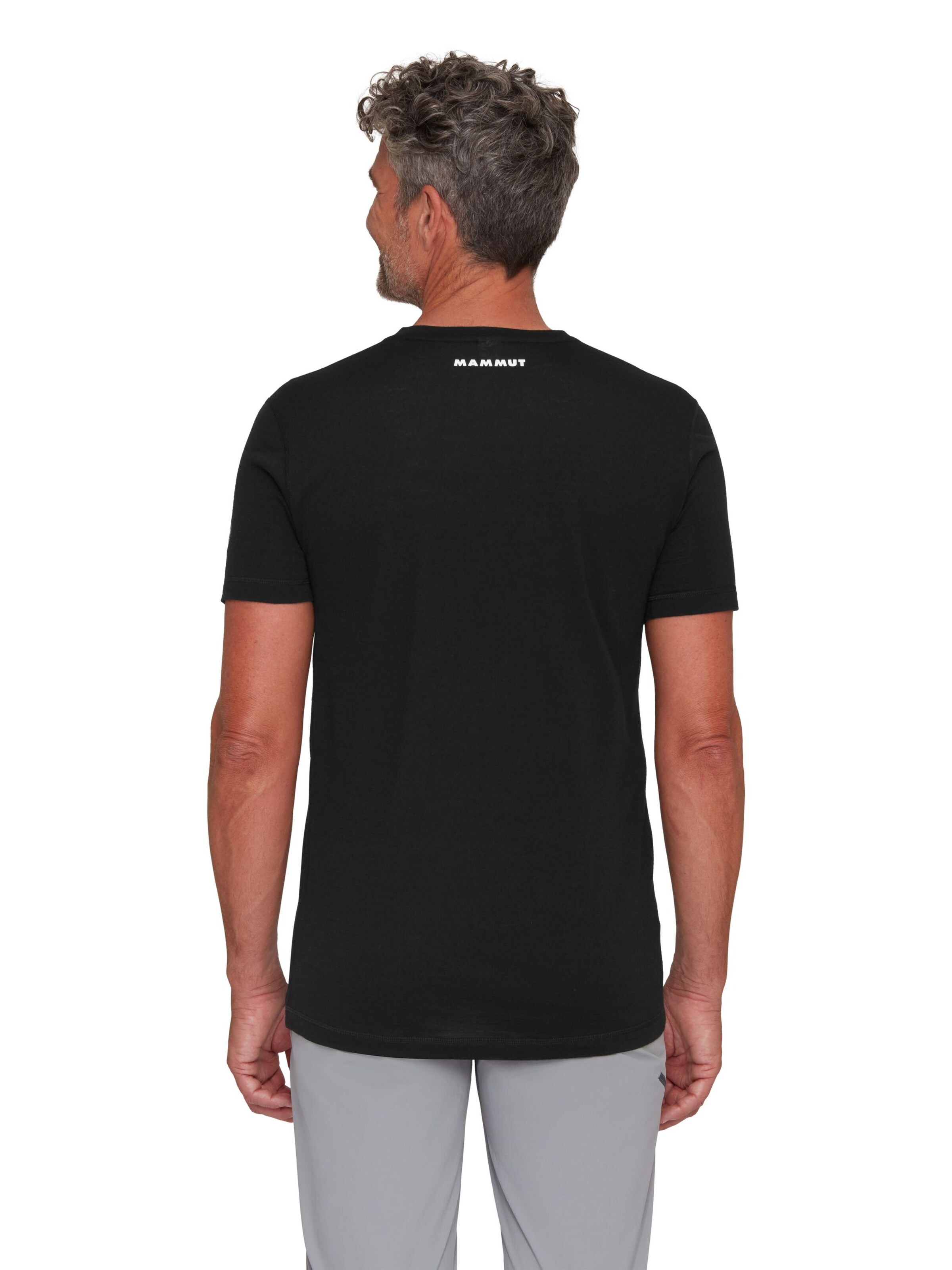 MAMMUT Performance Shirt 'Tree' in Black