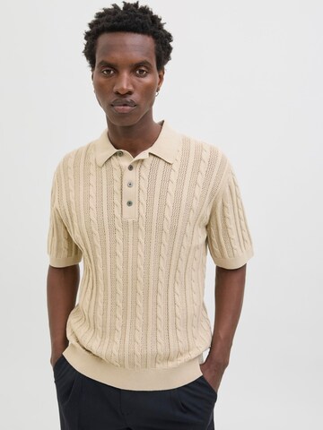 T-Shirt JACK & JONES en beige