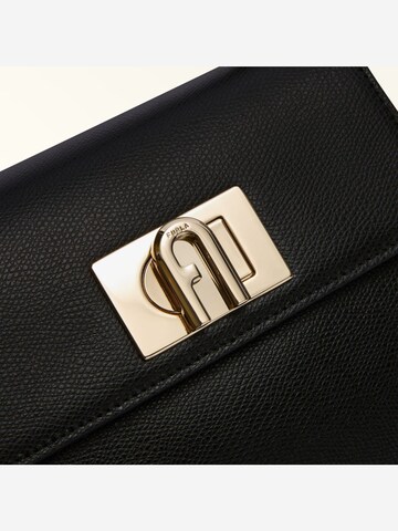 FURLA - Bolso de mano '1927 Cuir' en negro