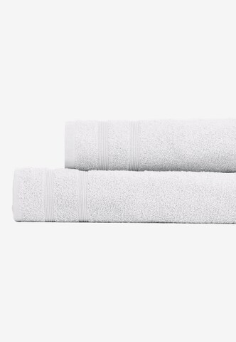 uncover by SCHIESSER Towel 'Brooklyn' in White