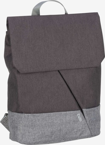 ZWEI Backpack in Grey: front