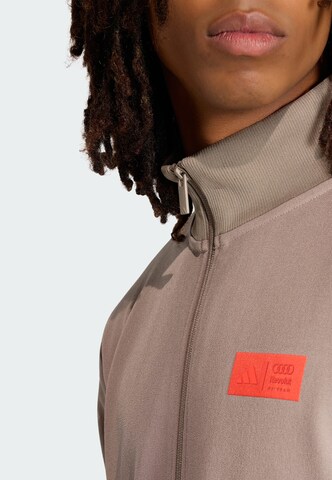 ADIDAS PERFORMANCE Sportsweatjacke 'Audi Formula One Teams' in Braun