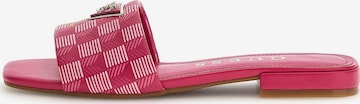 GUESS Pantolette 'Tamed' in Pink: predná strana