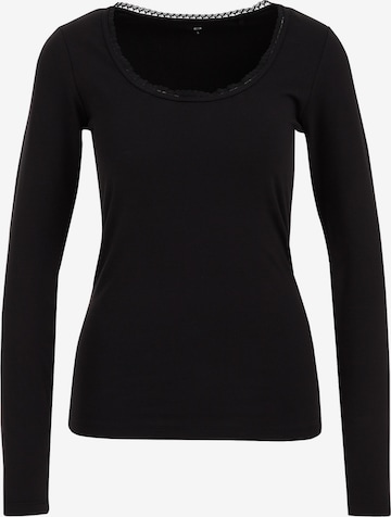 T-shirt WE Fashion en noir : devant