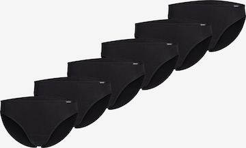 Slip ' Cotton Essentials ' Skiny en noir : devant