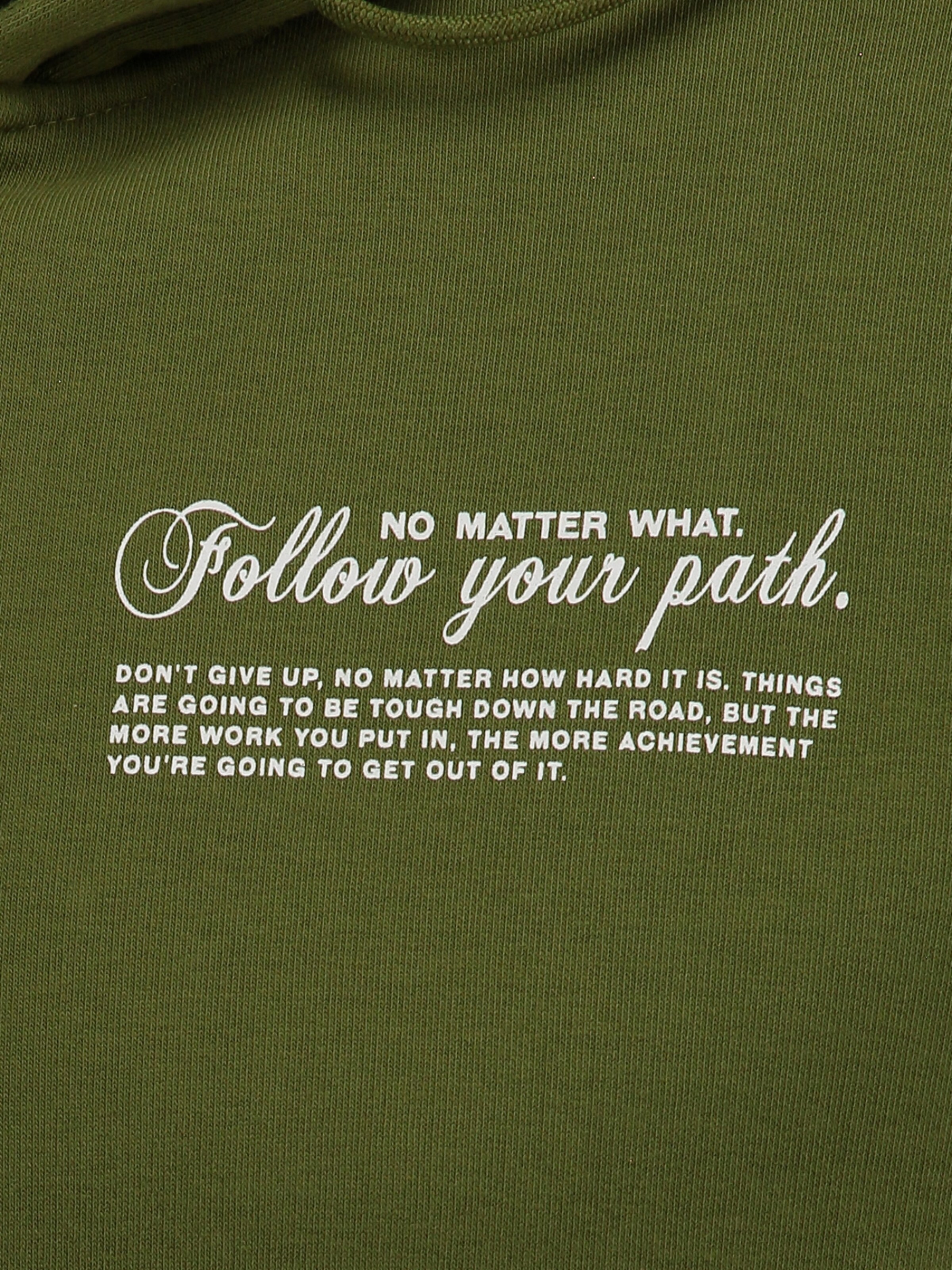 Key Largo Zip-Up Hoodie 'PATH' in Green