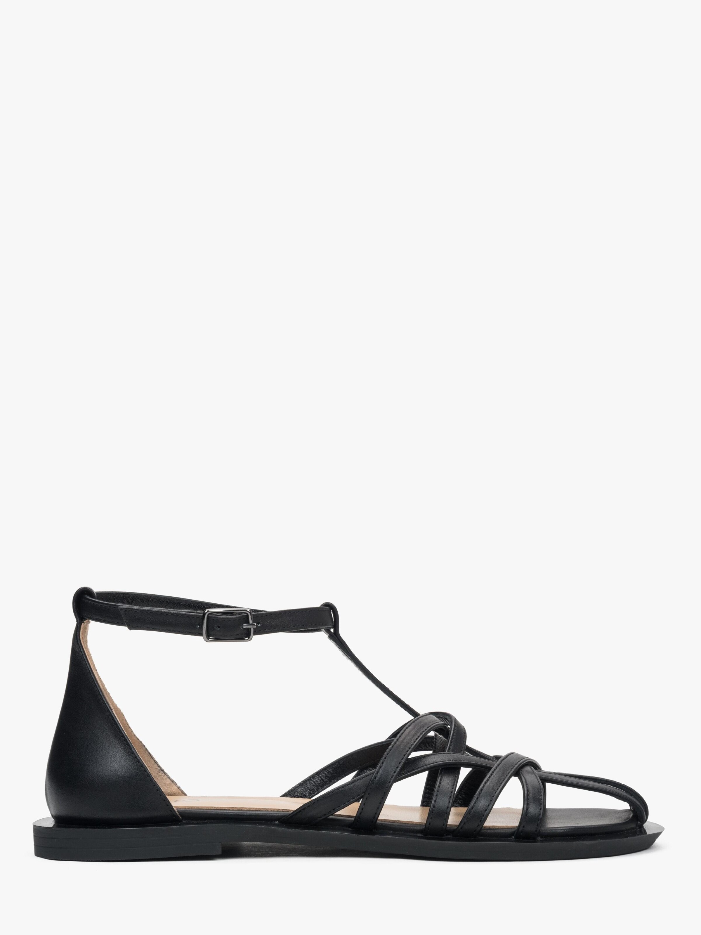 Estro Sandale '11-10-81'‌‌‌‌‌‌‌‌ in Schwarz