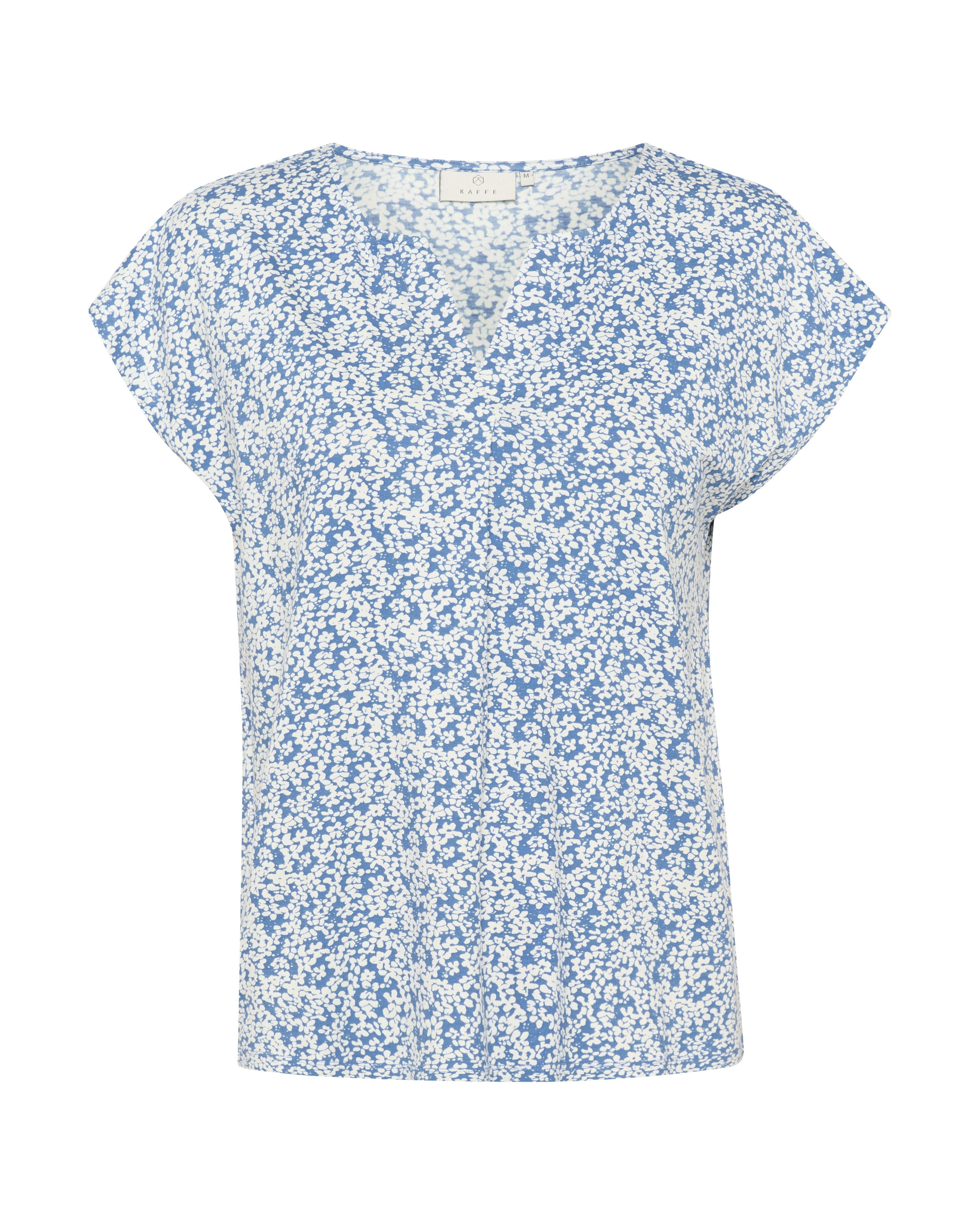 T-shirt 'Edmonda' Kaffe en bleu : devant