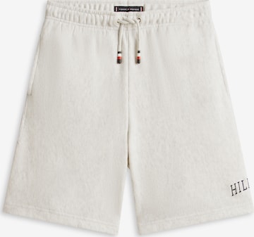 TOMMY HILFIGER Regular Housut 'VARSITY' värissä harmaa: etupuoli