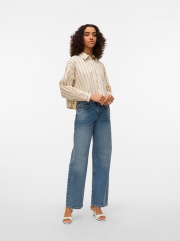 VERO MODA Bluse 'VMSia' i hvid