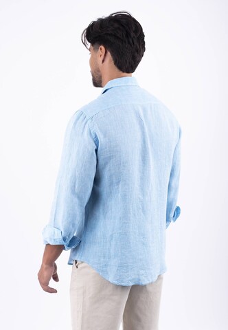 Panareha Regular fit Button Up Shirt 'Cannes' in Blue