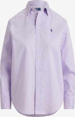 Chemisier Polo Ralph Lauren en violet : devant