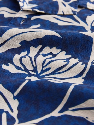 Next Comfort fit Button Up Shirt in Blue