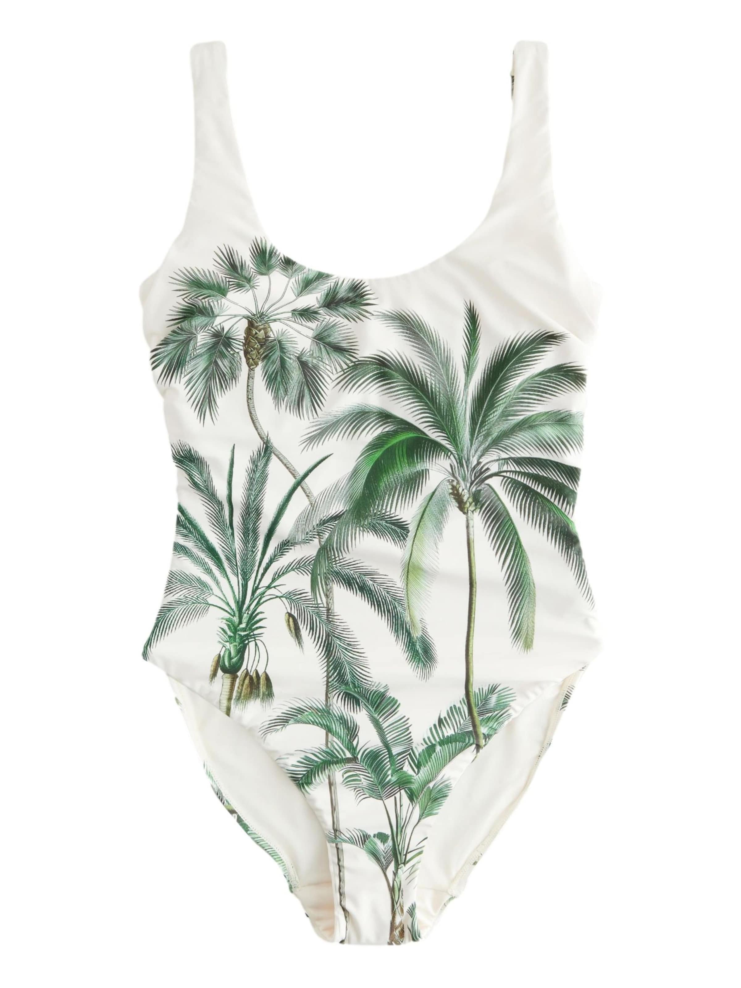 Next - Bustier Traje de baño en beige: frente