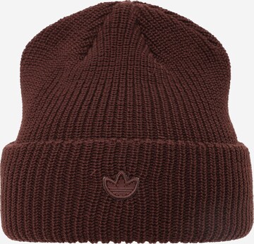 ADIDAS ORIGINALS Beanie 'Adicolor' in Brown