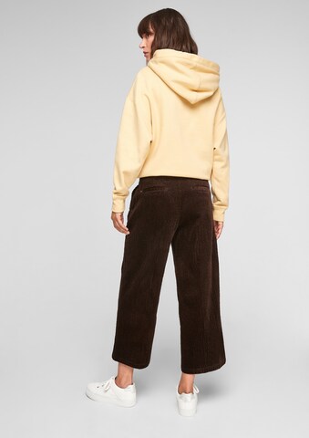 s.Oliver Wide leg Broek in Bruin