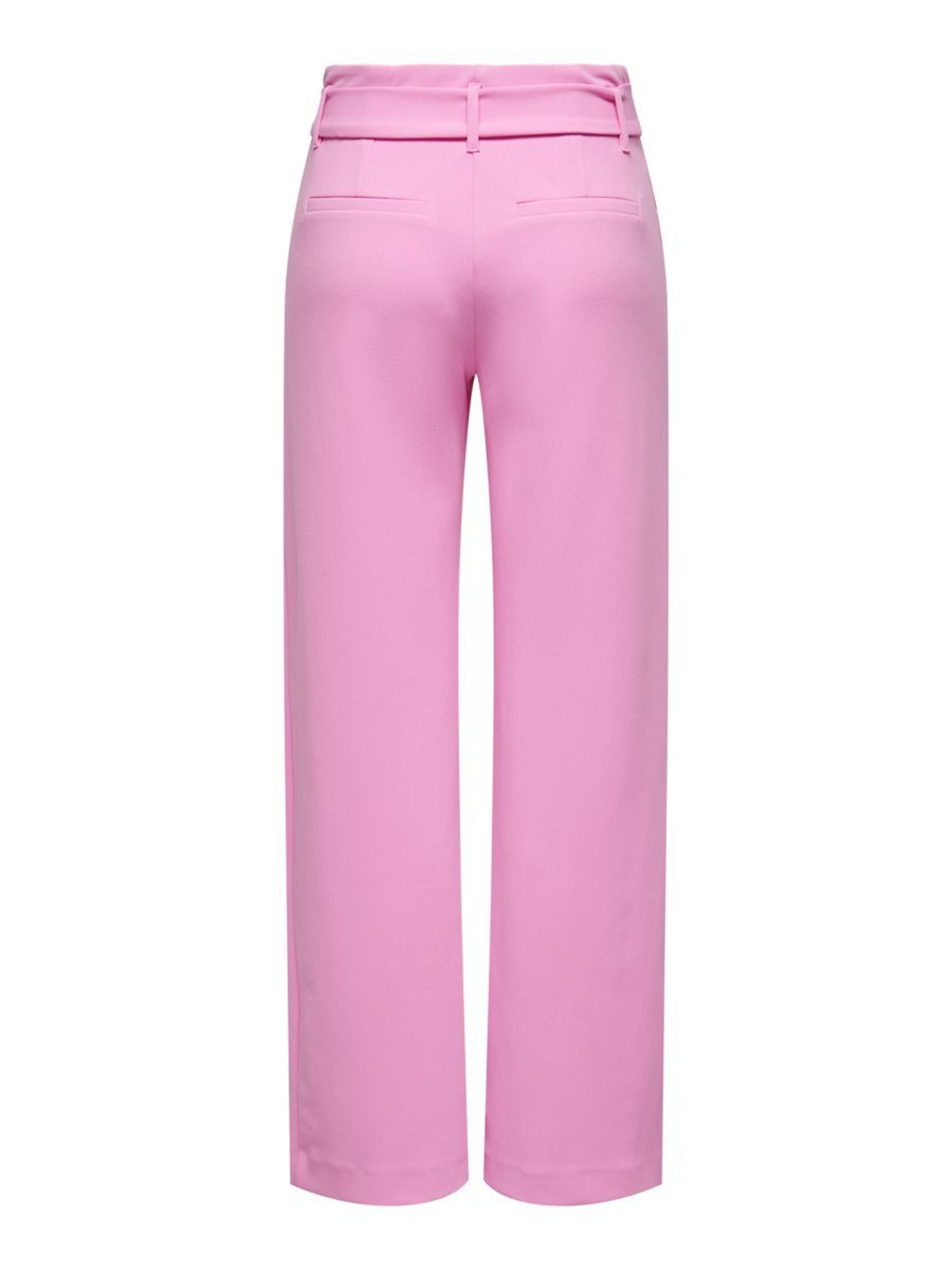 ONLY - regular Pantalón plisado en rosa