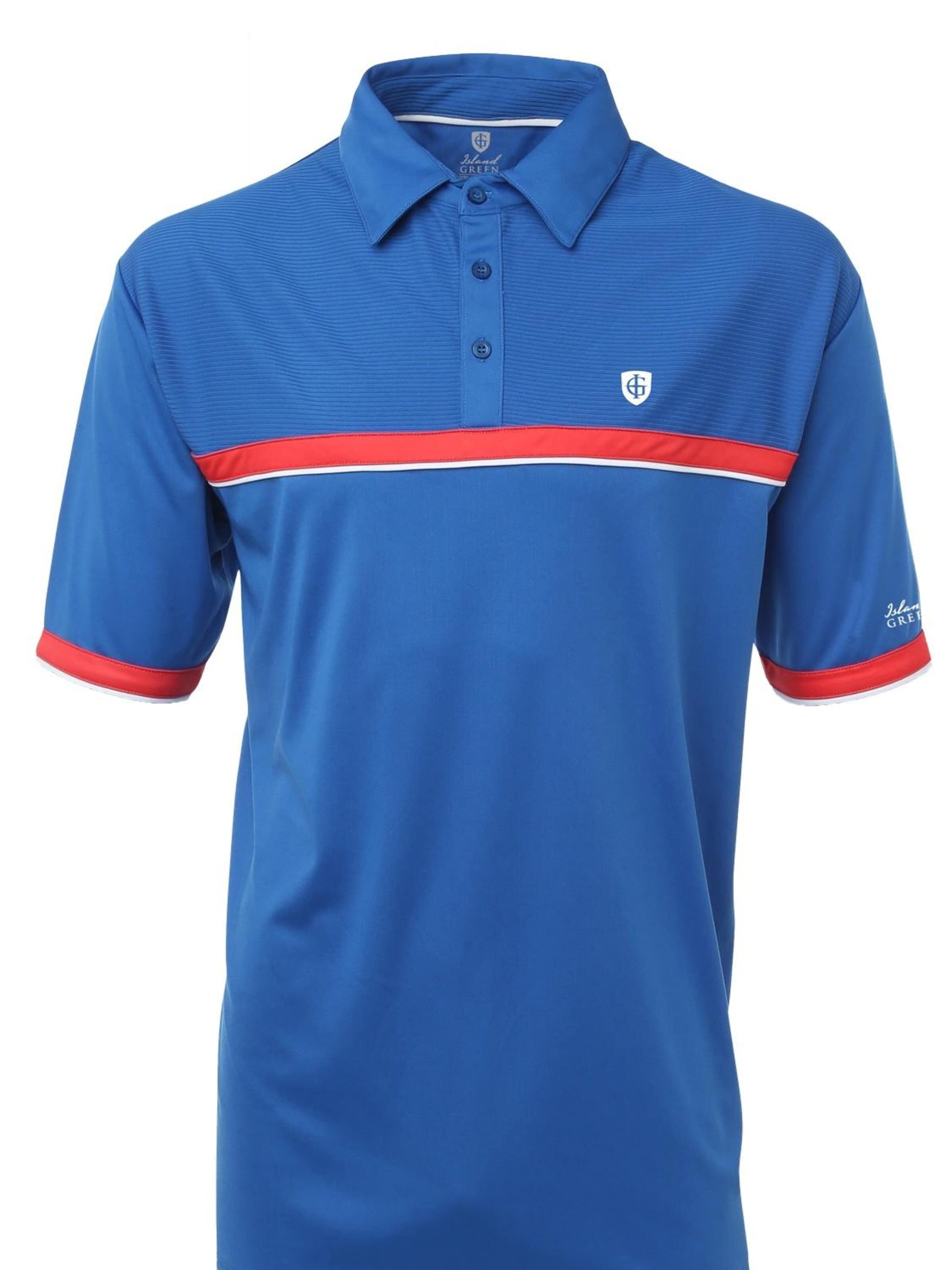 Cocain Underwear Shirt 'Poloshirt' in Blue: front