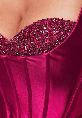 Ombre Evening dress in Pink