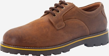 CAMEL ACTIVE Lace-Up Shoes in Brown: front