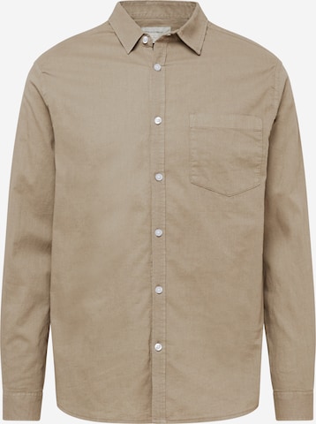 Cotton On Button Up Shirt 'ASHBY' in Grey: front